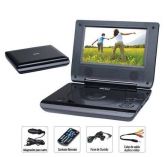 Dvd Player Portátil 7 Leitor Cartão Mp3 Usb Vc-6300 Vicini