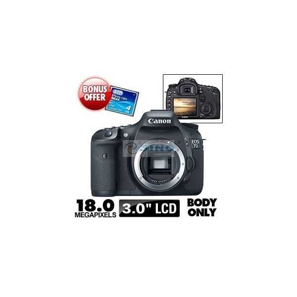 Câmera Digital Slr Canon Eos 7d Com Lente 28-135mm